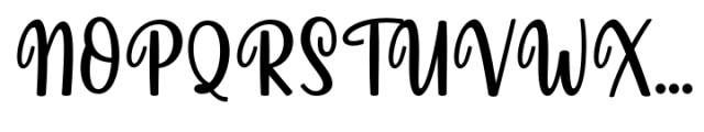 Moriska Script Font UPPERCASE