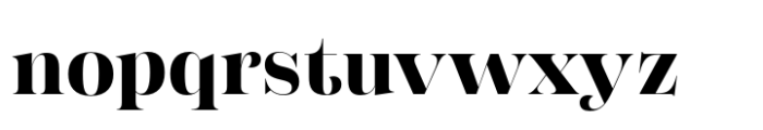 Morison Display Bold Font LOWERCASE