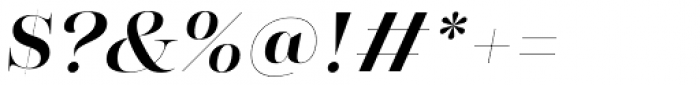 Morison Display Medium Italic Font OTHER CHARS