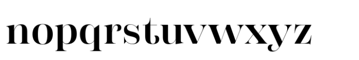 Morison Display Medium Font LOWERCASE