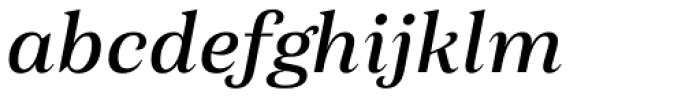 Morison Italic Font LOWERCASE