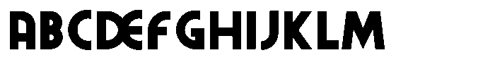 Morist Font UPPERCASE