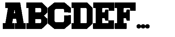 Morista Expanded  Bold Regular Font UPPERCASE