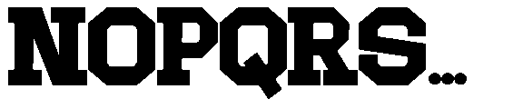 Morista Expanded  Regular Font UPPERCASE