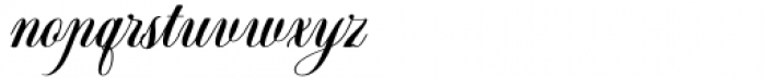 Moritza Script Bold Font LOWERCASE