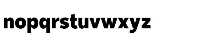 Moriz Semi Condensed Bold Font LOWERCASE