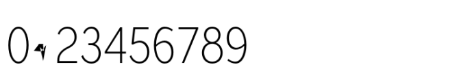 Moriz Semi Condensed Light Font OTHER CHARS