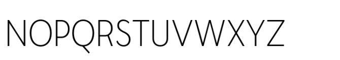 Moriz Semi Condensed Light Font UPPERCASE