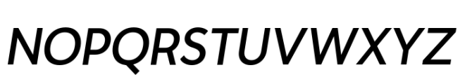 Moriz Variable Italic Font UPPERCASE