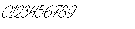 Morlintado Italic Font OTHER CHARS