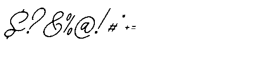 Morlintado Italic Font OTHER CHARS