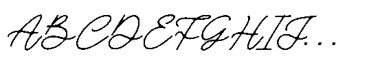 Morlintado Italic Font UPPERCASE