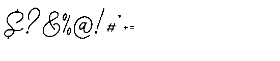 Morlintado Regular Font OTHER CHARS