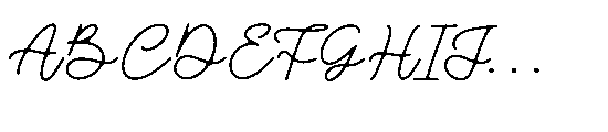 Morlintado Regular Font