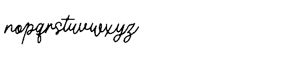 Morlintado Regular Font LOWERCASE