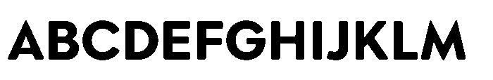 Morn Soft Bold Font UPPERCASE