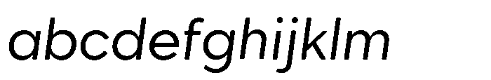 Morn Soft Oblique Hairline Oblique FONT