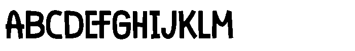 Mornilo Font UPPERCASE