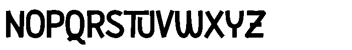 Mornilo Font UPPERCASE