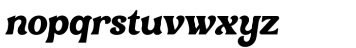 Morning Day Italic Font LOWERCASE