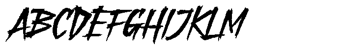 Mornsey Font UPPERCASE