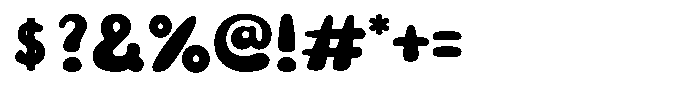 Moro Font OTHER CHARS