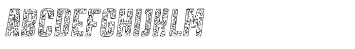 Morozko Foamy Italic Outline Rough FONT