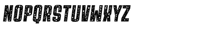 Morozko Foamy Italic Font UPPERCASE