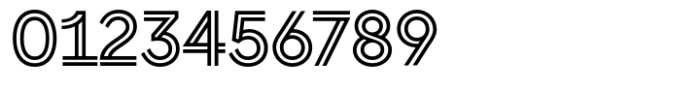 Morph Doubleline Font OTHER CHARS