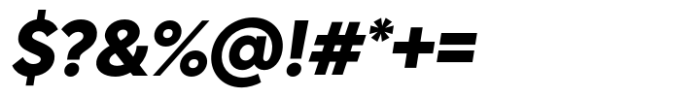 Morph Solid Bold Italic Font OTHER CHARS