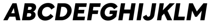 Morph Solid Bold Italic Font