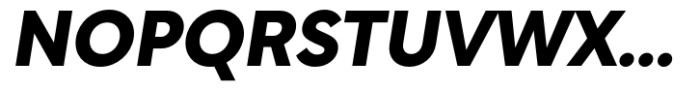 Morph Solid Bold Italic Font UPPERCASE