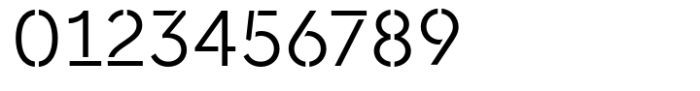 Morph Stencil Light Font OTHER CHARS