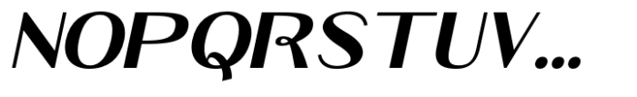 Morphin Power Semi Bold Italic Font UPPERCASE