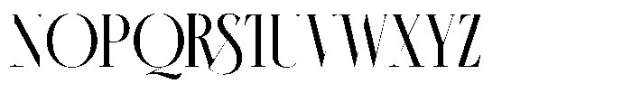 Morside Font UPPERCASE