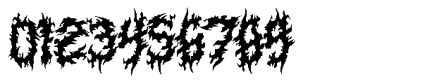 Mortal Reign Font OTHER CHARS
