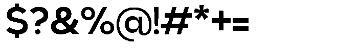 Mortane Regular Font OTHER CHARS