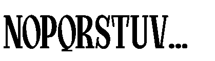 Mortgage Regular Font UPPERCASE
