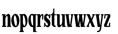 Mortgage Regular Font LOWERCASE