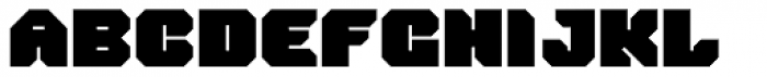Mortice Font LOWERCASE