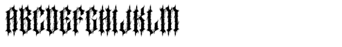 Mortir Death Metal Font