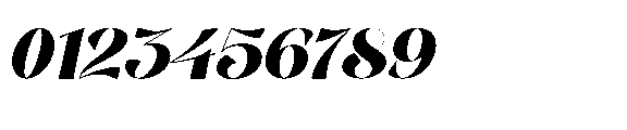 Morv Oblique Font OTHER CHARS