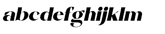 Morv Oblique FONT