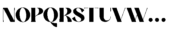Morv Regular Font UPPERCASE