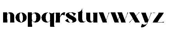 Morv Regular Font LOWERCASE