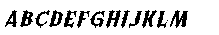 Morvaine Bold Italic FONT