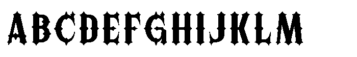 Morvaine Bold Font UPPERCASE