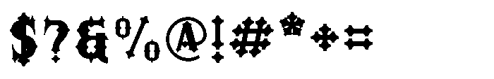Morvaine Extra Bold Font OTHER CHARS