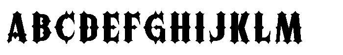 Morvaine Extra Bold Font UPPERCASE