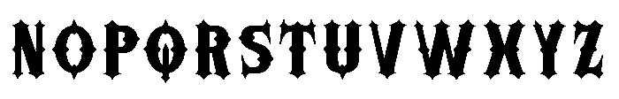 Morvaine Extra Bold Font UPPERCASE